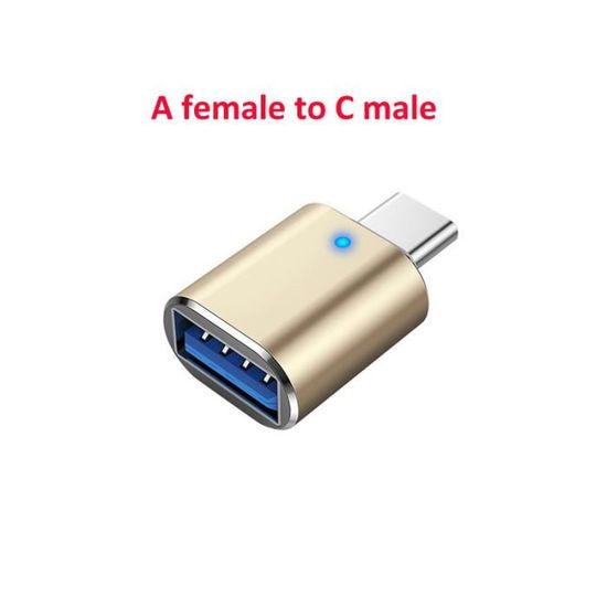 Adaptateur USB-C OTG En L Double - Pour Micro Lavalier, Transfert De Données - ABS, Compact 2,5x1,2 Cm