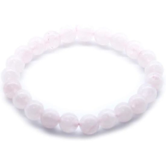 Ancient Wisdom Bracciali Power Chakra Elastici Con Pietre Naturali Da 8 Mm, Per Benessere Ed Equilibrio Energetico
