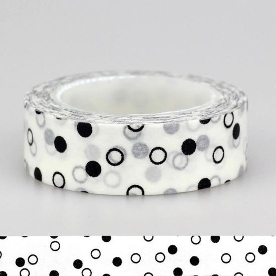 Ruban Adhésif Décoratif Kimono-bi En Papier Japonais (15mm