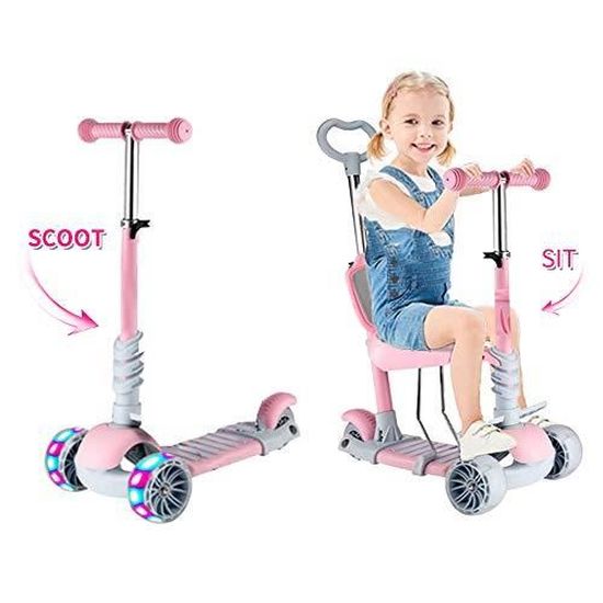 Scooter Enfant 5 En 1 Enfants Trottinette Bebe Trottinette Reglable Pour Les Tout Petits De 1 A 6 Ans Garcons Filles Soutenant 5 Cdiscount Jeux Jouets Scooter Enfant 5 En 1 Enfants Trottinette Bebe Trottinette Reglable Pour Les Tout Petits De 1 A 6 Ans Garcons Filles Soutenant 5 Cdiscount Jeux Jouets