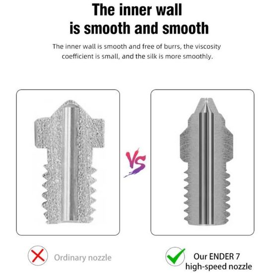 Hotend MK8 Pour Imprimante 3D - Buse 0,4 Mm, Compatible Anet A8 I3, Filaments 1,75 Mm - 9