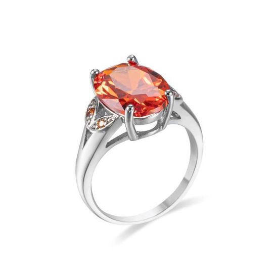 Bague de fian ailles pour femme en argent sterling 925 Twilight