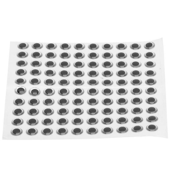 500 Yeux 3D Pour Leurres De Pêche - Tailles 3/4/5mm Rouge, Or, Argent - Adhésif Puissant, Réaliste, Pour Attirer Le Poisson