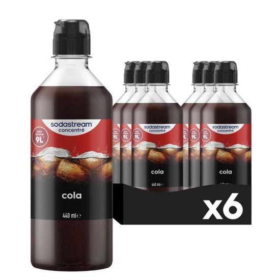 SodaStream Concentré Orange Lot De 2 - Préparez Jusqu'à 18 Litres De Soda Frais En Quelques Secondes