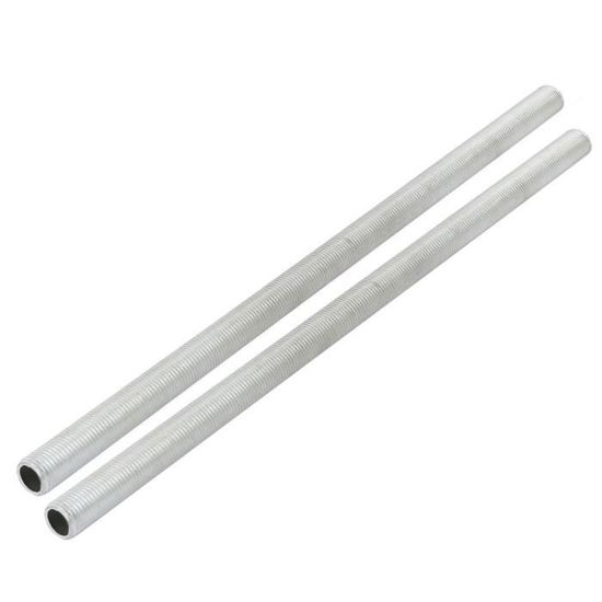 2 Pièces Raccords Filetés Pour Lampe M10, Longueur 310 Mm, Pas 1 Mm - Uxcell Neuf