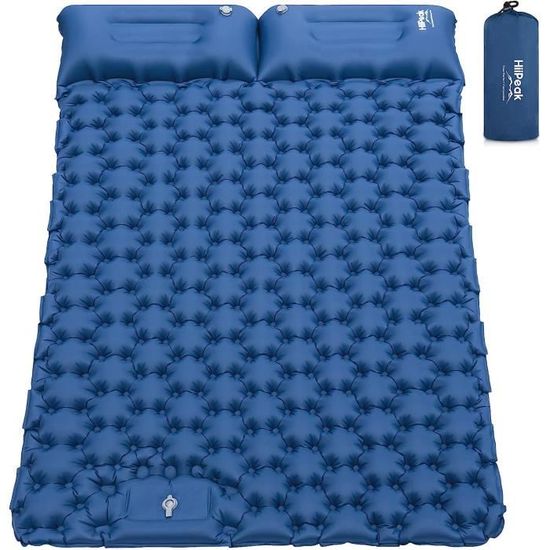 Matelas De Camping Gonflable Ultraléger - Imperméable, 190x56x6 Cm, 530g Pour Rando, Trek, Voyage - 2