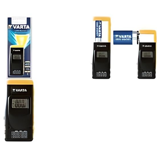 E44-Testeur varta de piles numérique pour piles, piles rechargeables et  piles boutons à 8,90 €