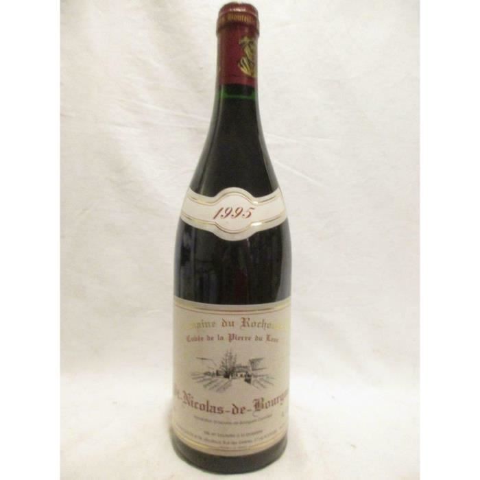 saint-nicolas de bourgueil domaine du rochouard cuvée pierre du lane rouge 1995 - loire - touraine