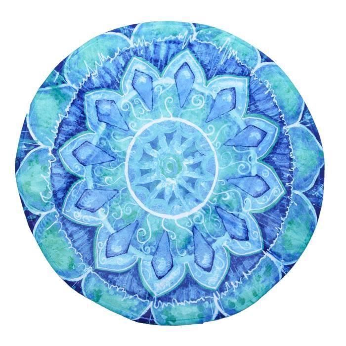 Tapis de Sol Rond Fitness Tapis De Yoga Tapis Chaise Coussins Chambre Salon TYPE B Meg57280