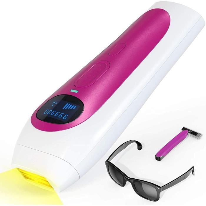 Épilateur à lumière pulsée IPL Épilation au laser