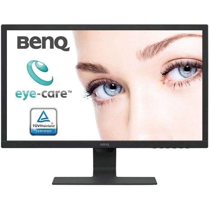Moniteur LED BenQ BL2483 9H.LJALB.QBE 61 cm (24 pouces) EEC A+ (A+++ - D) 1920 x 1080 pixels Full HD 1 ms HDMI™, DVI, VG