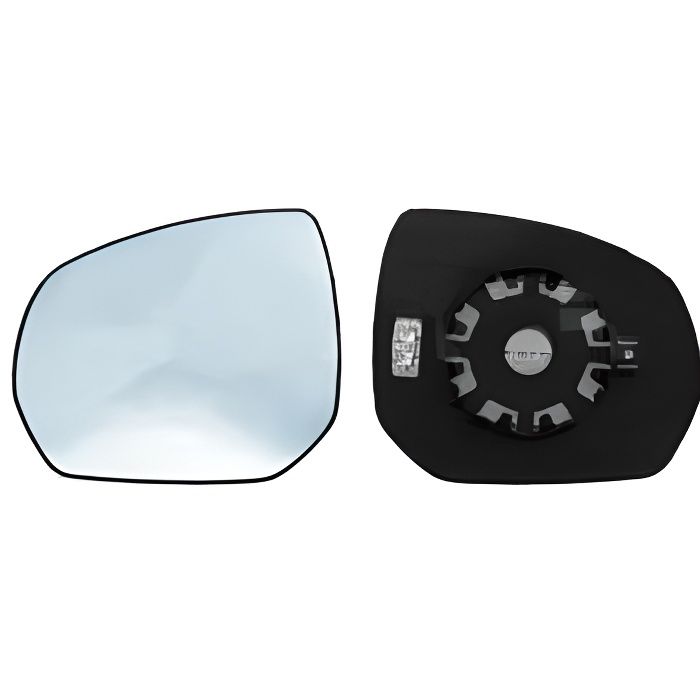 Miroir Glace rétroviseur gauche CITROËN C4 PICASSO I phase 2, 2010-2013, bleu, dégivrant, à clipser.