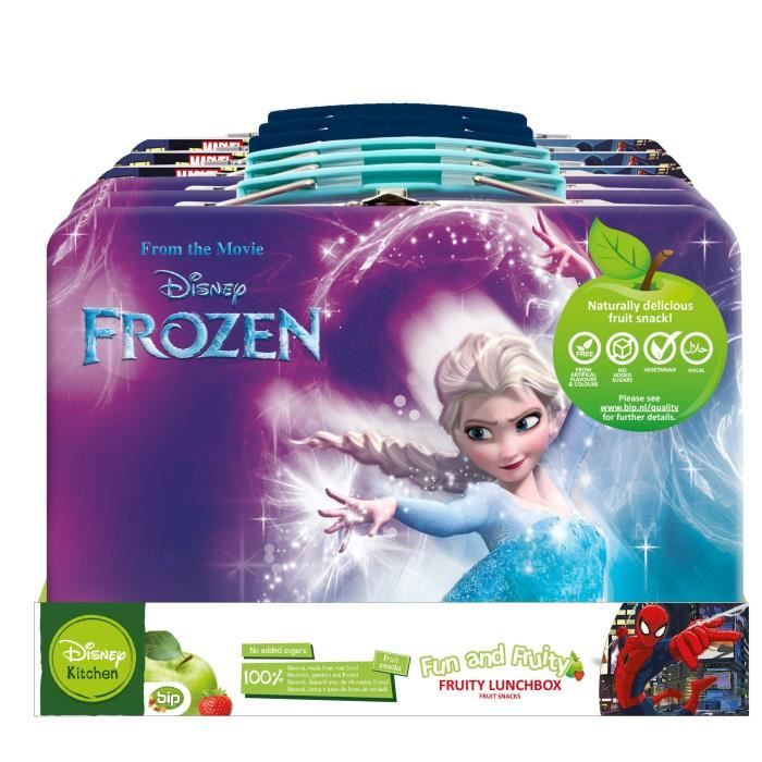 Pack de 6 valisettes goûter - Disney Mix - Snack pâte de fruits