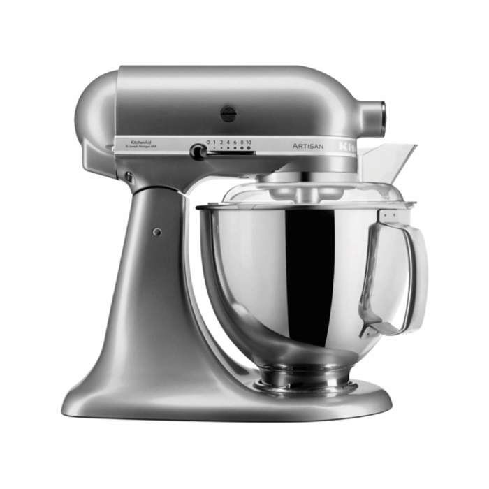 KitchenAid Artisan 5KSM175PSECU Robot pâtissier 300 Watt contour argent