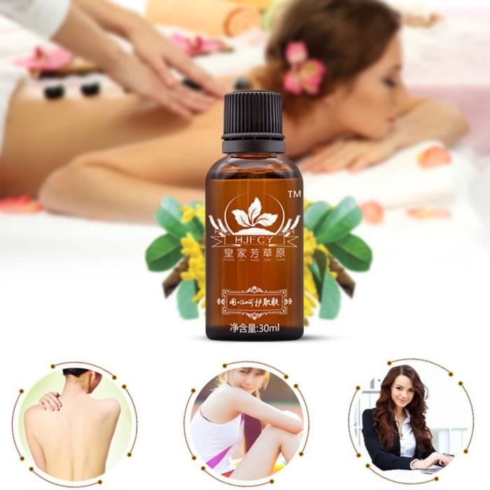 Huile de gingembre de massage lymphatique de thérapie végétale normale, Soins de santé