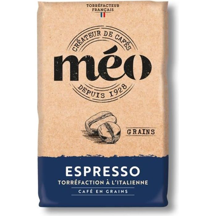MEO Espresso Café en grains - Sachet de 1 kg