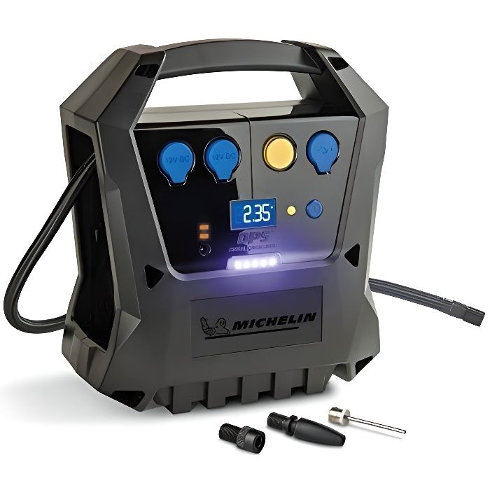MICHELIN - 009522 Compresseur à Air, Sans Fil, 6,9 Bars / 100 PSI