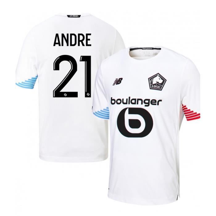 Nouveau Maillot de Foot Lille LOSC THIRD ANDRE 2020 2021 Pas Cher pour Homme