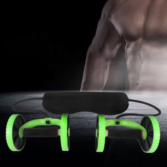 Roue à rouleaux entraîneur de muscle abdominal roue bras taille jambe exercice exercice multifonctionnel gymnase équipement