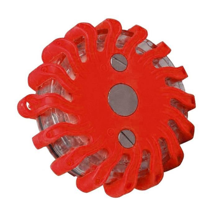 Lumière Rouge d'Avertissement de Stroboscope d'Urgence de Balisage Routier de Voiture de Sécurité de Flare