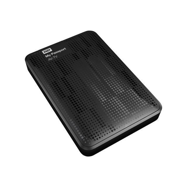 WESTERN DIGITAL Disque dur WD My Passport AV WDBHDK0010BBK - 2.5- Externe - 1 To - USB 3.0