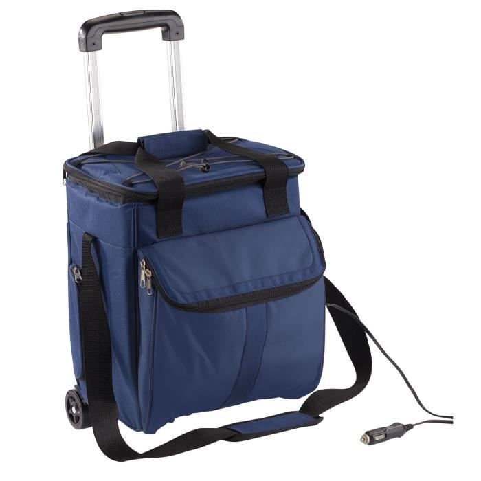 Glacière trolley thermoélectrique 23 L / 12 V avec trolley