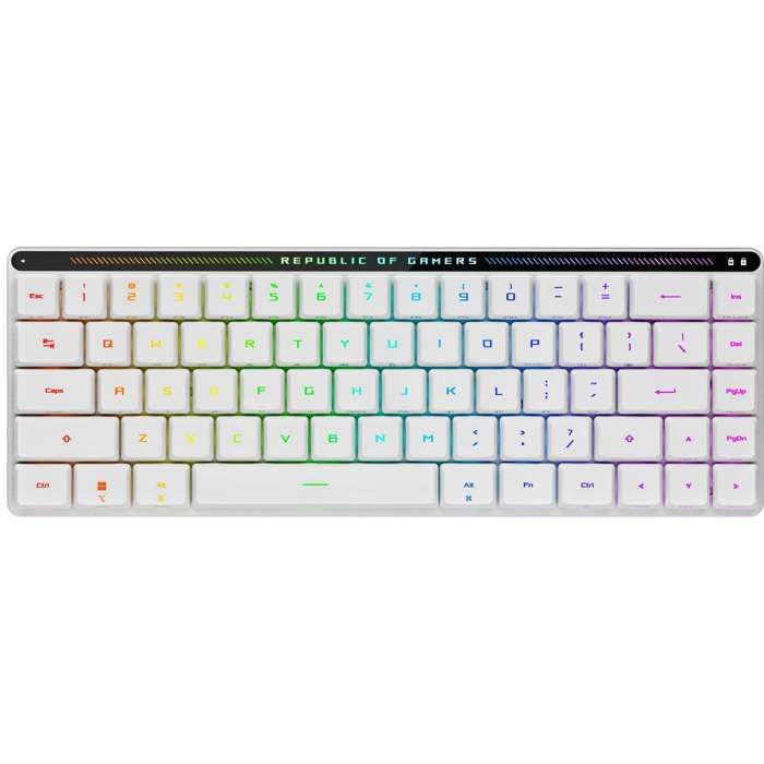 ASUS ROG Falchion RX Low Profile Clavier gamer USB RGB QWERTY US - vue 7