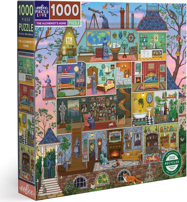 LA MAISON DE L'ALCHIMISTE - eeBoo - 1000 pièces