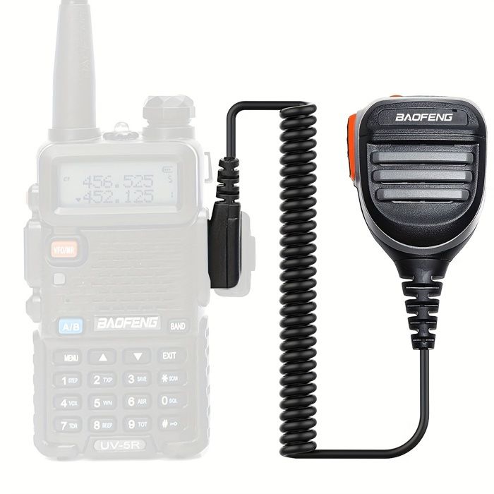 Microphone Poche Militaire H-250 PTT Pour Kenwood Baofeng - Neuf Sous Emballage