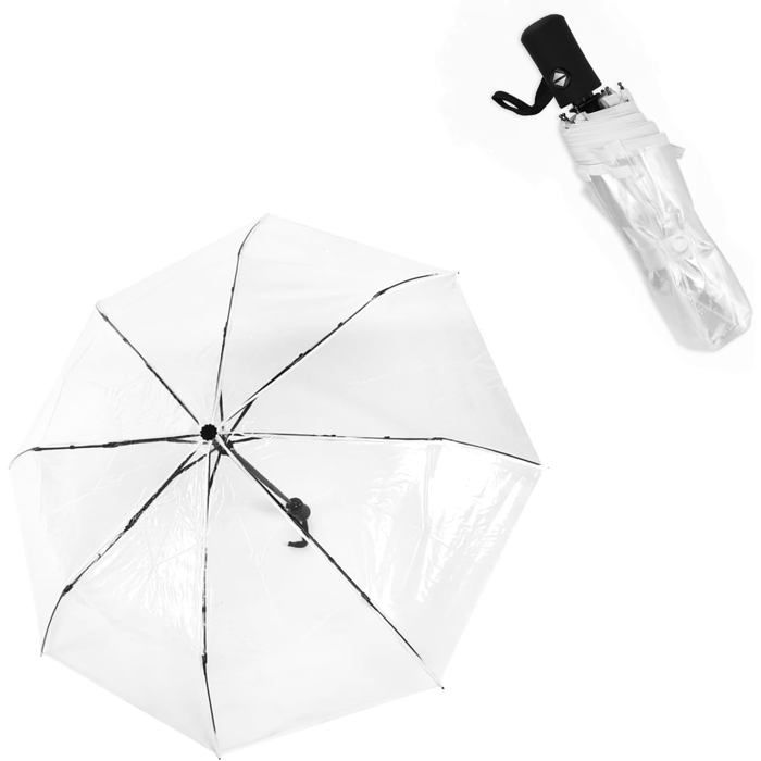 Parapluie Optique Westcott 42 Pouces - Pliable Blanc/Argent Satin - Réflecteur Photo