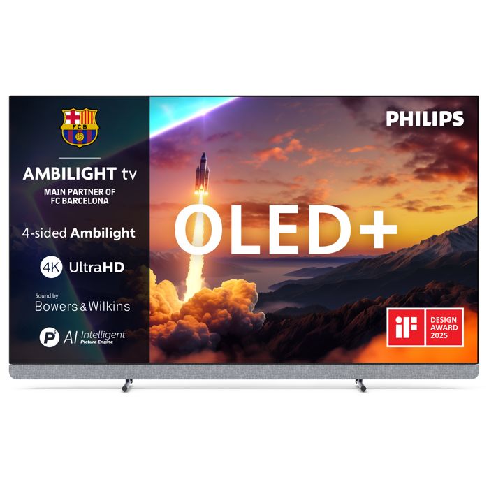 Philips 77OLED91012 77" 195 cm Ambilight OLED TV 4K 2025 - vue 3