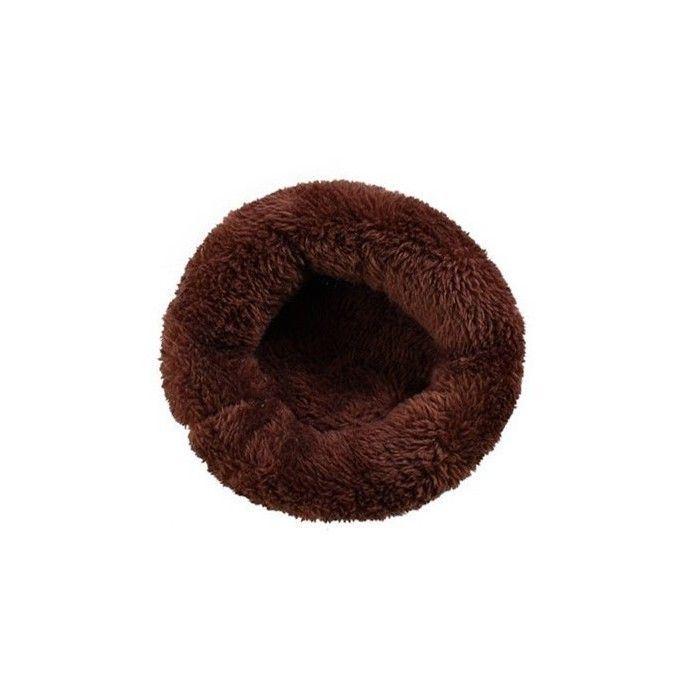 Tampon en coton polaire pour petits animaux - Phoesky - Écologique - 13-14 cm - Brun