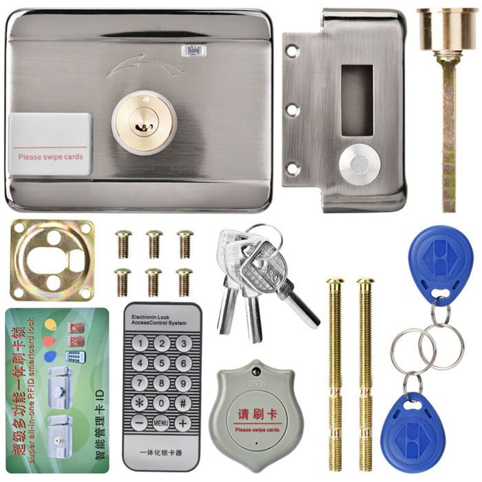 Serrure électronique intelligente - OKZ® - Double tête didentification - Compatible cartes EM/SM