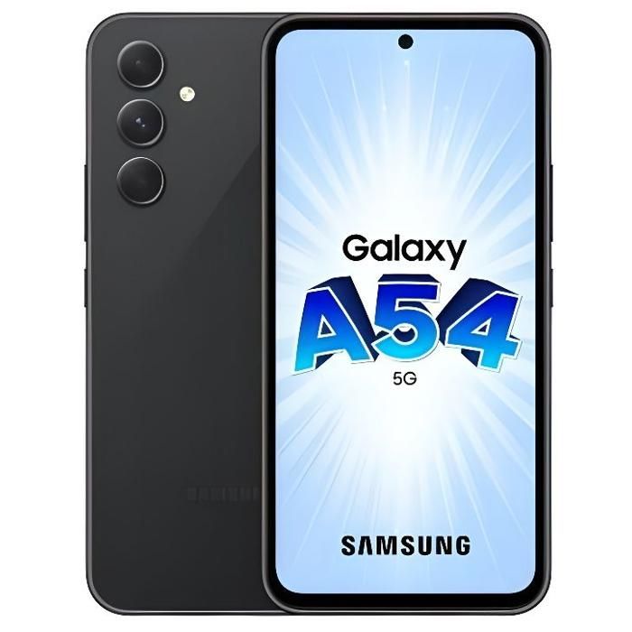 Smartphone - Samsung Galaxy A54 256 Go Noir - Reconditionné - Excellent état