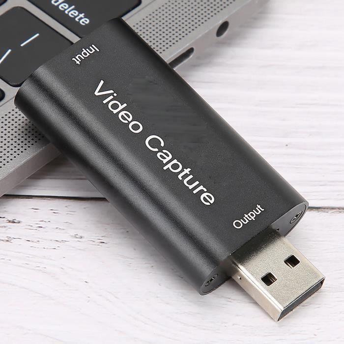 TechSide Convertisseur VHS Numérique 2025 – Carte Acquisition USB Pour Magnétoscope & Caméscope