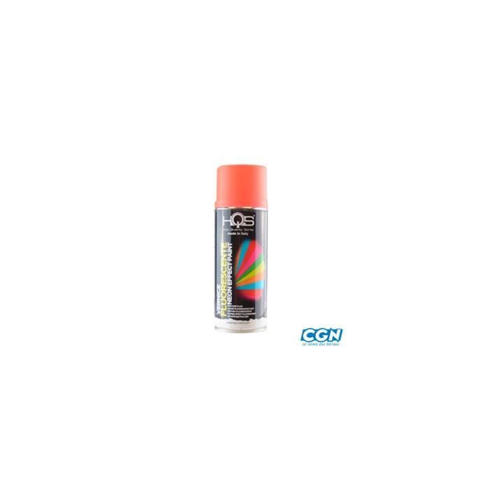 Bombe peinture hqs fluo rouge/orange (400ml) - Achat / Vente peinture auto Bombe  peinture hqs fluo - Cdiscount