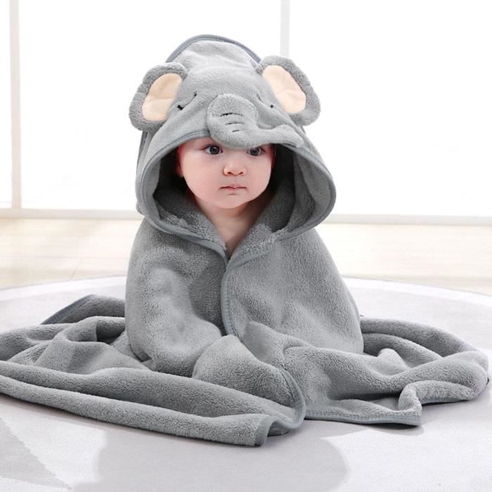 Serviette 2025 capuche bébé