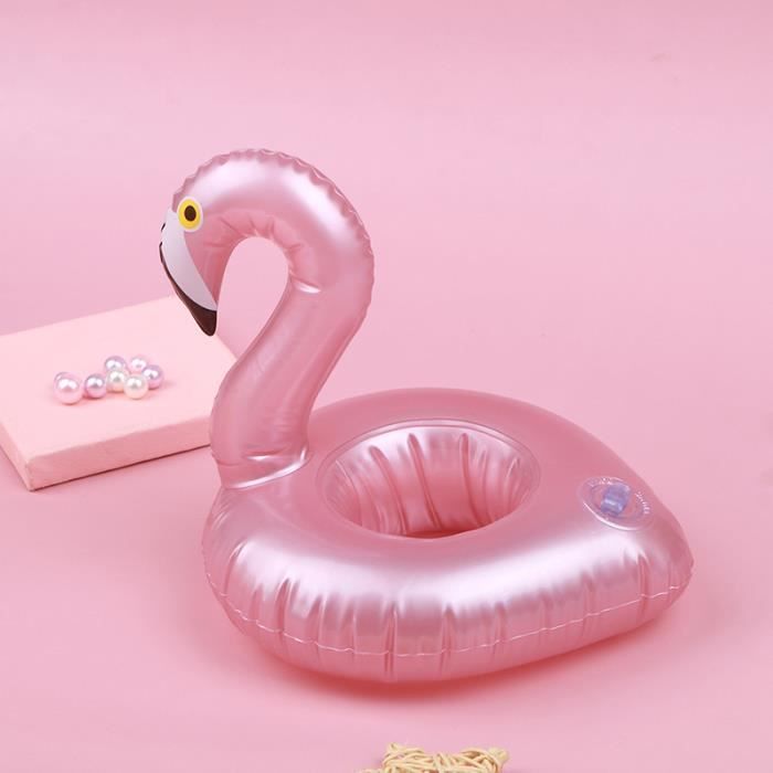 Jeu Piscine Gonflable Jeu De Lancer D'anneaux Flamant Gonflable - Pour Piscine, Fête, 6 Anneaux Jeu Extérieur été