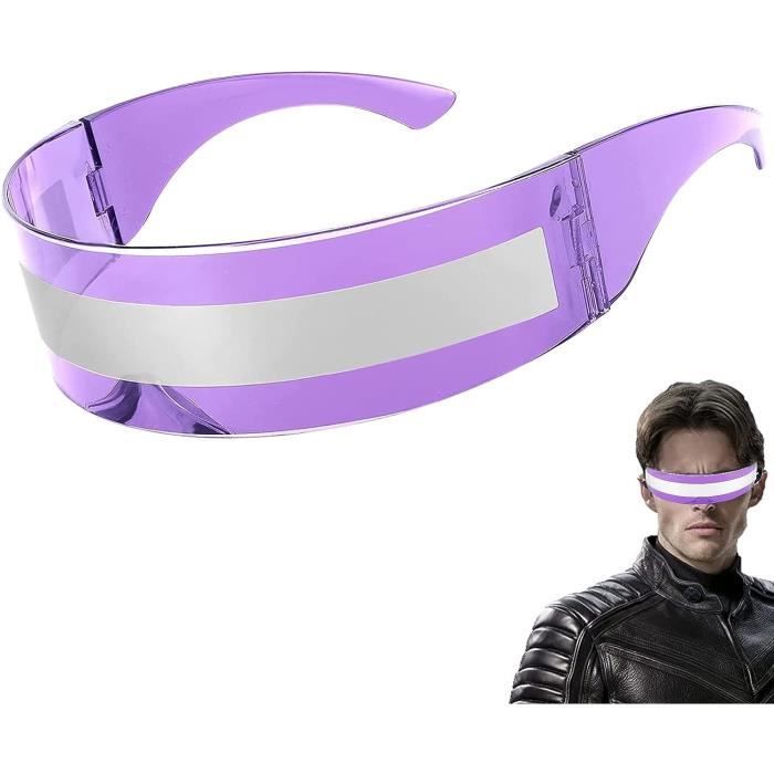 Lunettes Lumineuses À LED Cyberpunk Lunettes À Visière À LED Lunettes À Visière Électroniques
