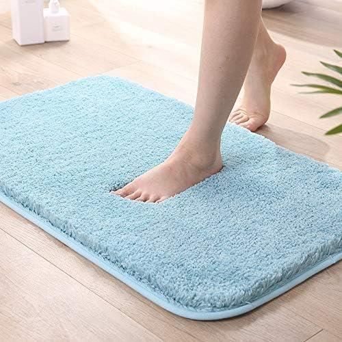 Lot De 3 Tapis De Bain En Microfibre Antidérapants - Ultra Doux, Absorbants, Lavables En Machine (45x65, 50x80, 50x60 Cm U)