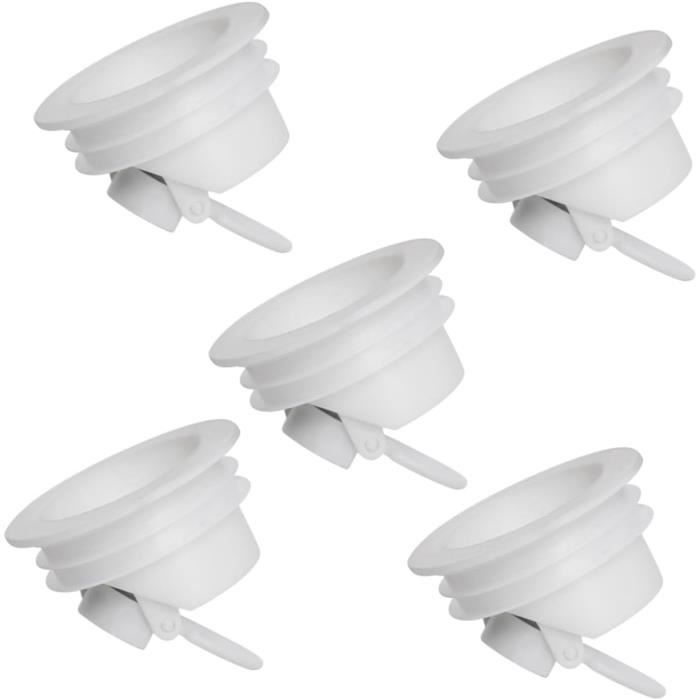 Bouchon De Baignoire - 5pcs - Silicone - Couleurs Variées - Anti-odeur - Bricolage