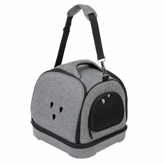 Sac De Transport Pliable Nico Pour Chat Et Petit Chien L 45 X L 39 X H 40 Cm Cdiscount