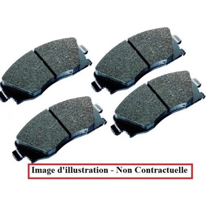 4 Plaquettes freins Avants - CITROEN XSARA PICASSO 1.6 HDI 90 é€ part. 12-1999 LPAT4CA10A_376064