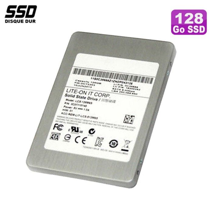 SSD 128Go 2.5 Lite-On Lcs-128M6S 3C01110145 0C41178 16200352 0C19816 45K0639