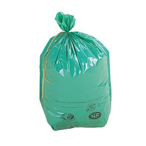 Sac poubelle 100 litres NF bleu - 50 sacs sur