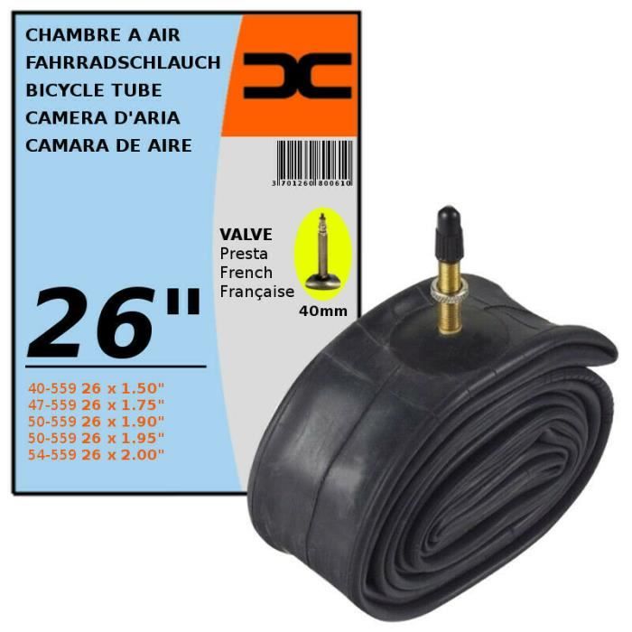 Prix chambre à air vtt store