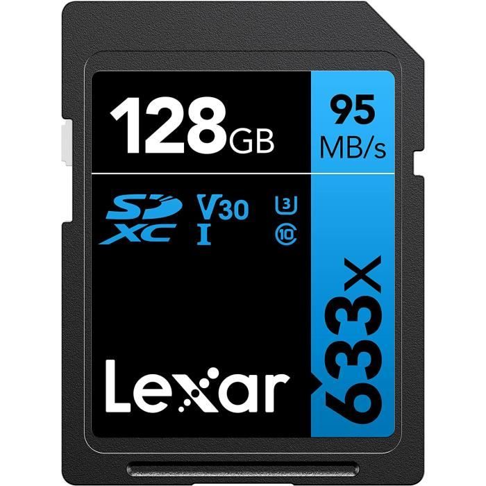 Lexar Carte Micro SD 512 Go, Carte Mémoire microSDXC + Adaptateur SD,  microSD Vitesse de Lecture Allant jusqu'à 100 Mo/s, A1, U3, C10, V30, Full  HD et 4K UHD, Carte TF 