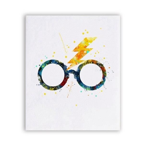 Affiche De Decoration Artistique Harry Potter Affiche De Citation Harry Potter Peinture Sur Toile x25cm No Frame Thjr391 Cdiscount Maison