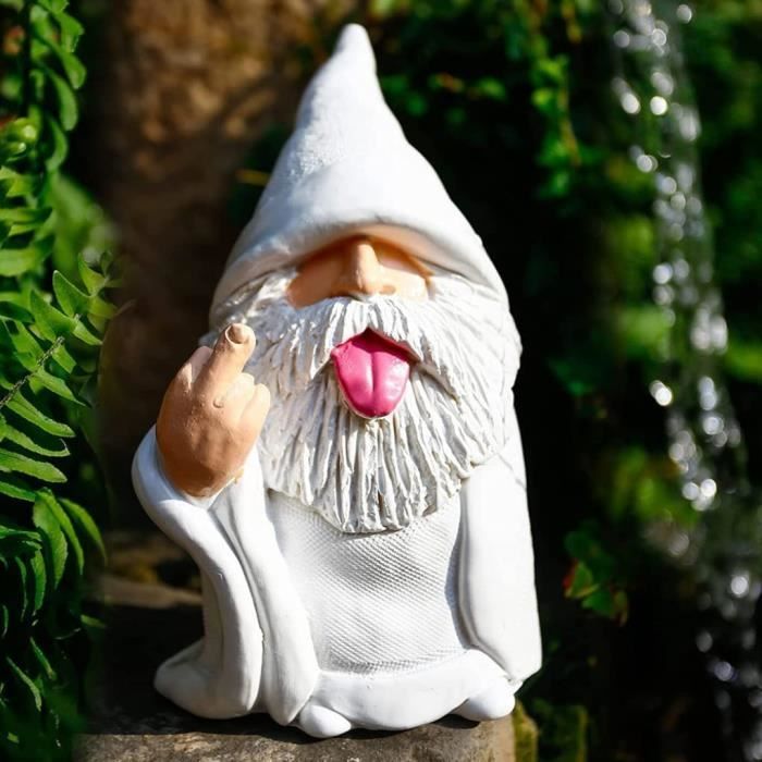Nain De Jardin Haltérophile En Résine - Décoration Extérieure Drôle Et Originale - 6