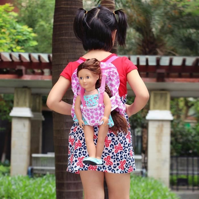 Zita Element Mode Sac A Dos Porte Bebe Pour 18 Poupee American Girl 45 46cm Poupees Bebe Madame Alexander Our Generation Dolls Cdiscount Jeux Jouets